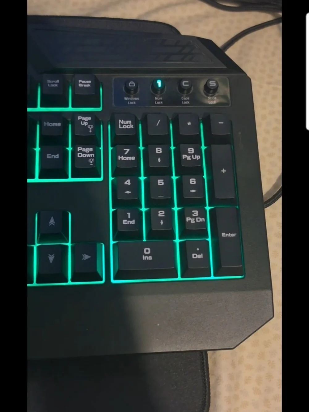 Blackweb Keyboard And MousePad